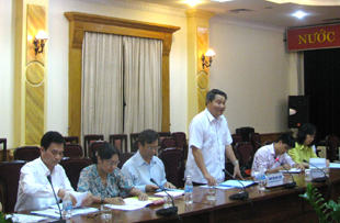 ຄະນະຕິດຕາມກວດກາສະພາແຫ່ງຊາດ ເຮັດວຽກຢູ່ແຂວງບັ໋ກຢາງ